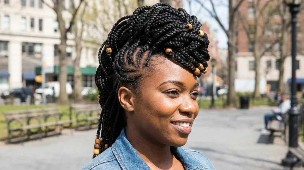 Braiding Mohawk Hairstyles