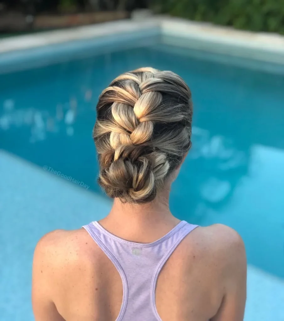 Fishtail Braid Bun