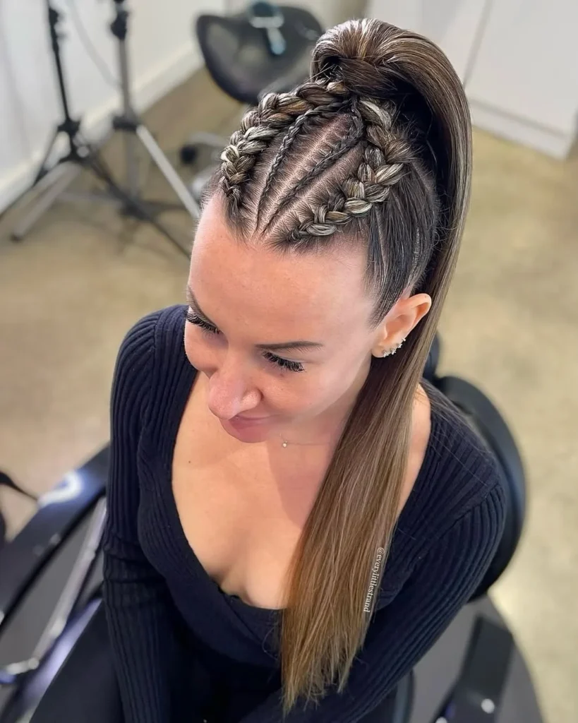 Fishtail Braid Ponytail