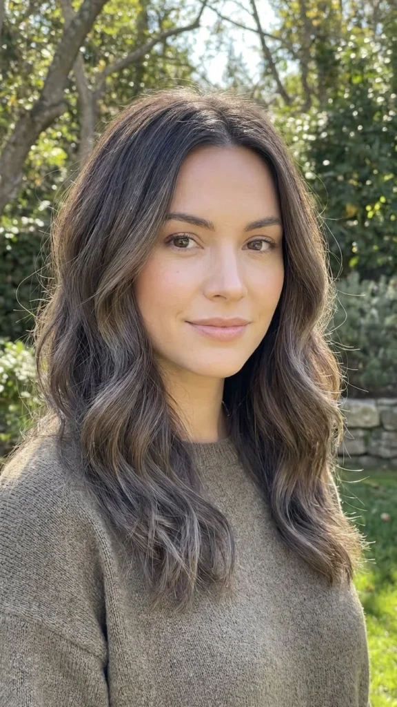 Smoky Soft Brunette Balayage