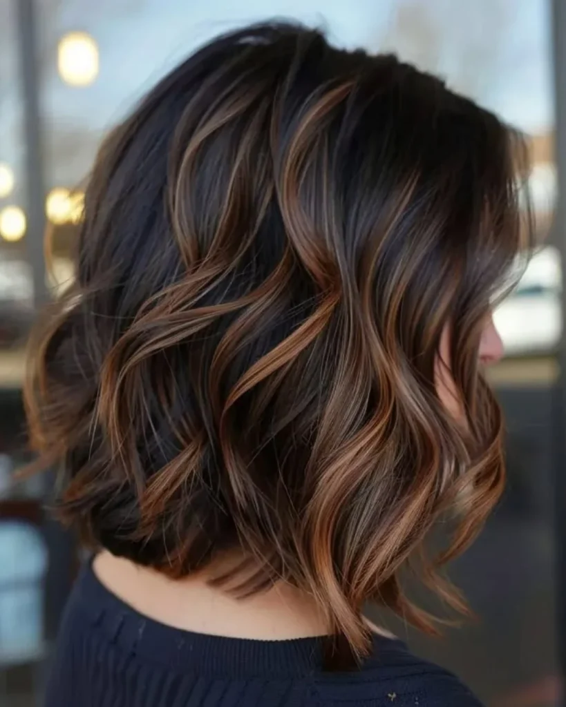 Soft Caramel Brunette Balayage