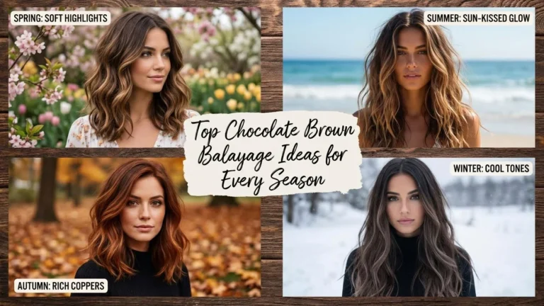 Chocolate Brown Balayage