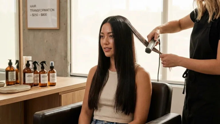 how much is it to get your hair permanently straightened