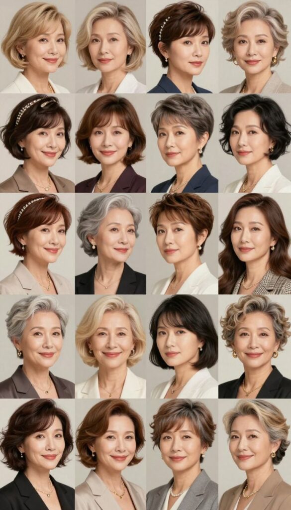 20 hairstyles for women over 50