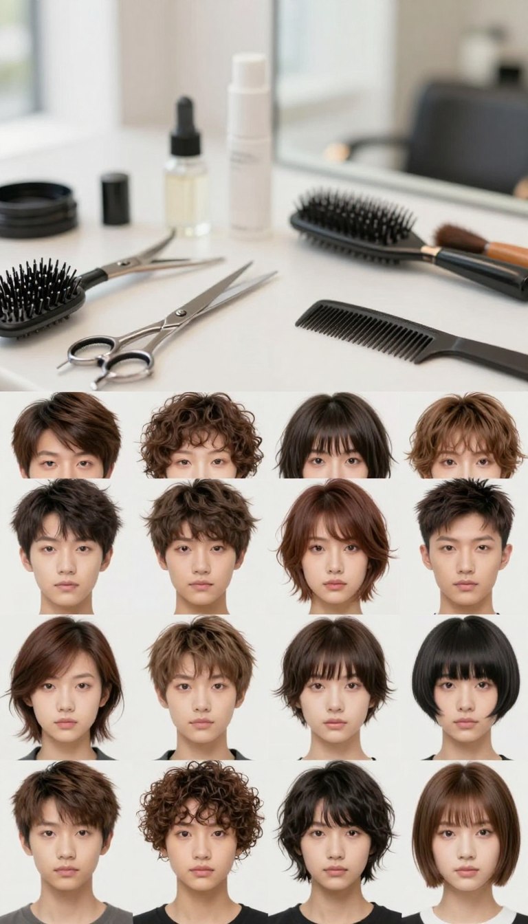 20 short hairstyles for thin hair