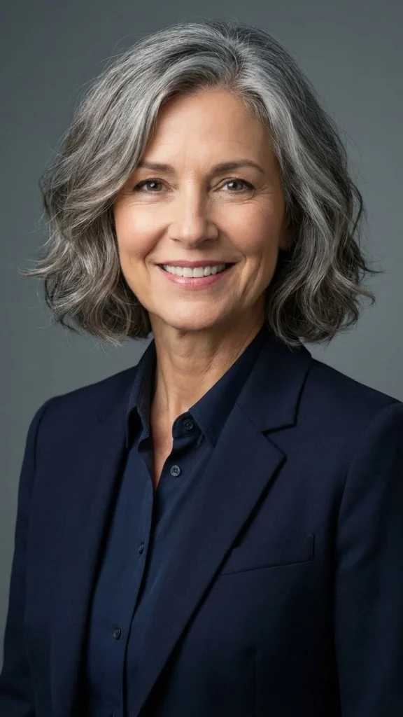 Chin Length Wavy Bob