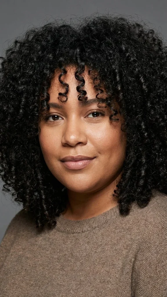 Curly Cut With Definition