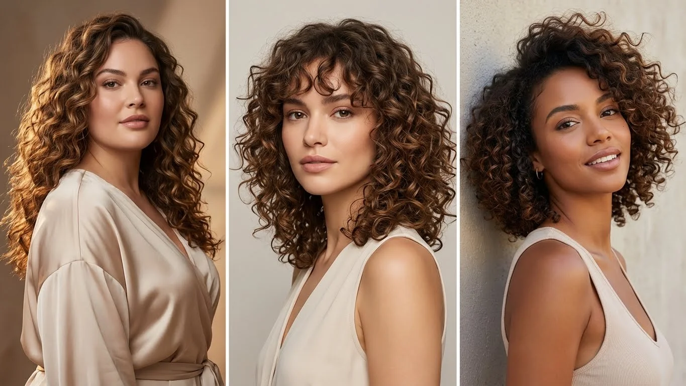 Curly Hairstyles for Plus Size Women