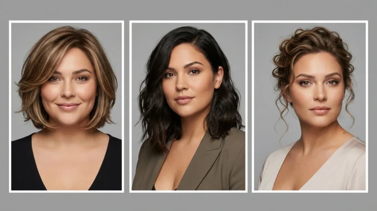 Hairstyles for Plus Size Women with Oval Faces