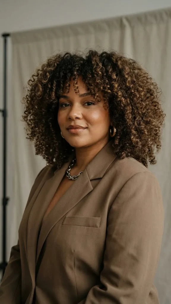 Textured Curly Layers