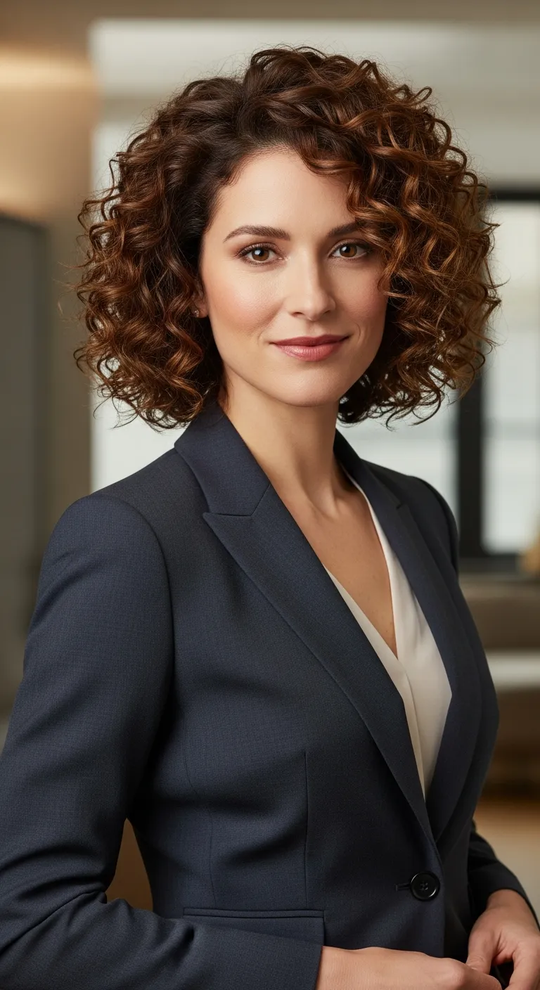 14. The Curly Bob: Embrace Your Natural Curls
