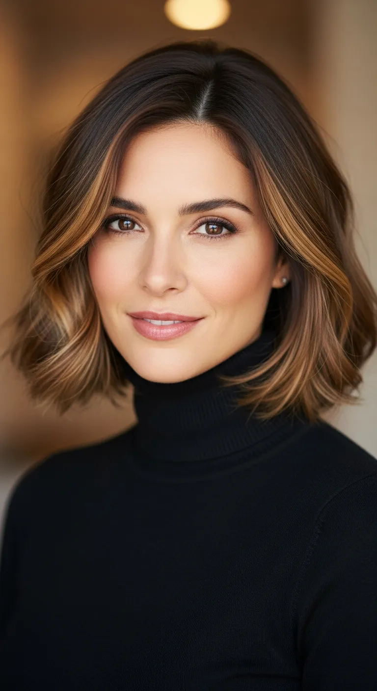 16. The Bob with Lowlights: Adding Depth and Richness