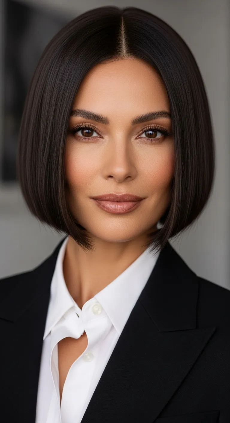 1. The Classic Blunt Bob: Timeless Elegance