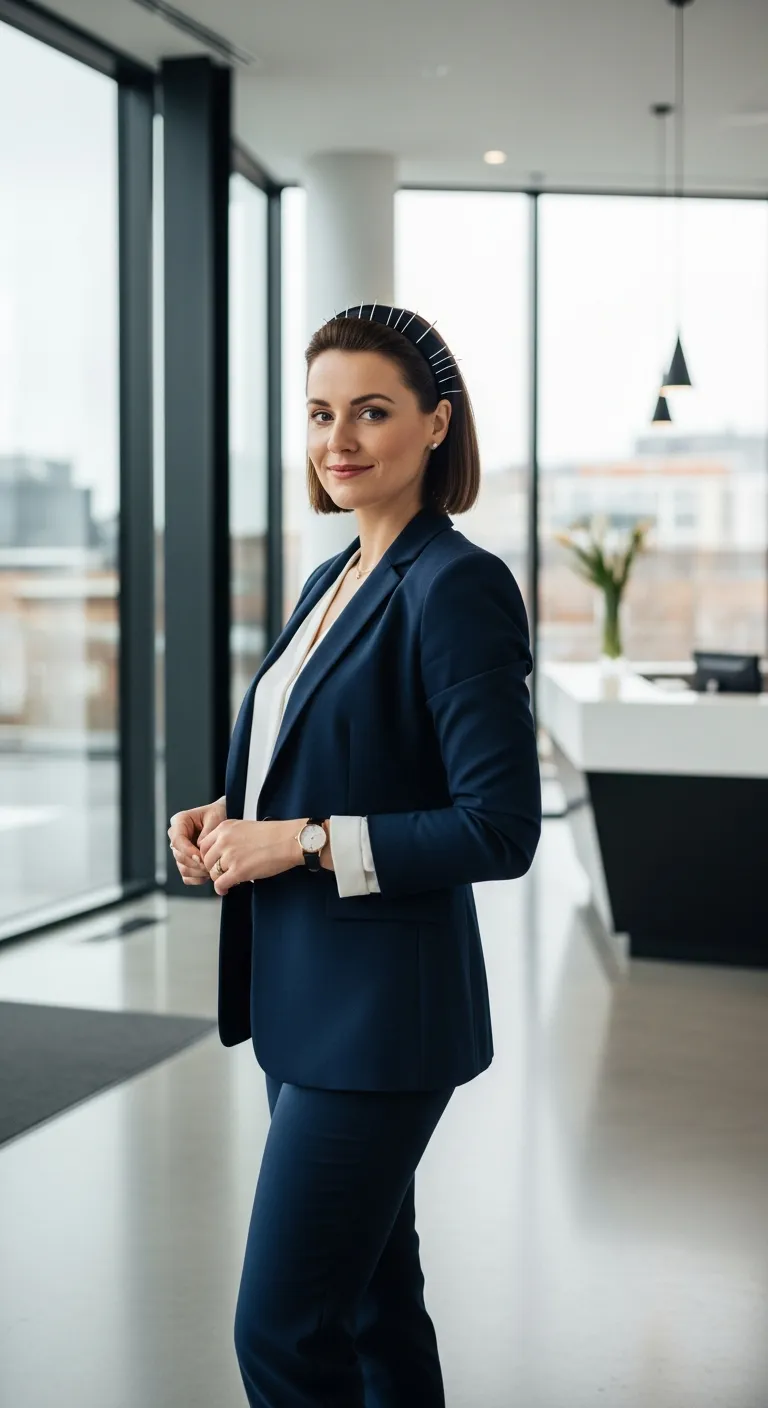 24. The Accessorized Bob: Personalize Your Style