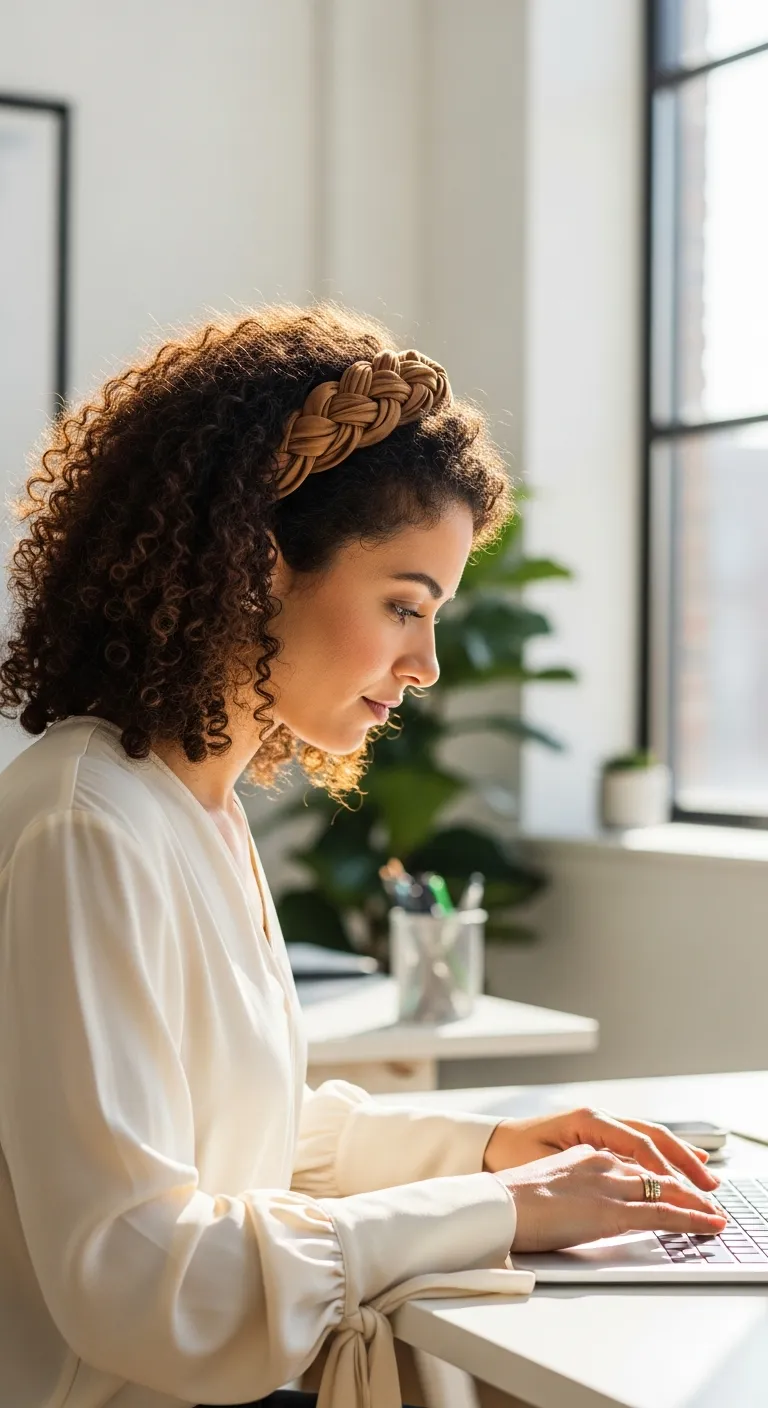 10. The Braided Headband: Bohemian Chic
