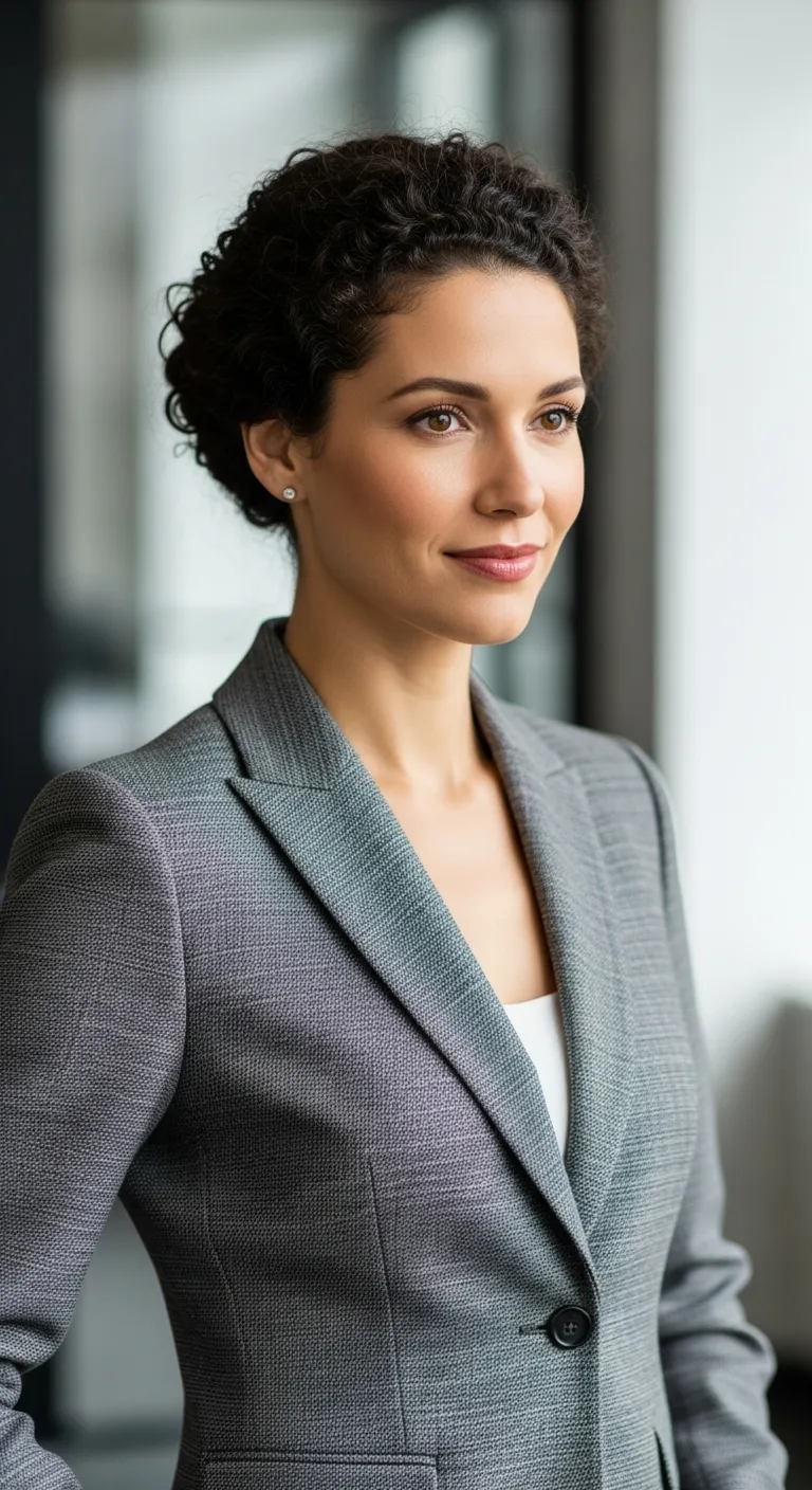 1. The Classic Curly Bun: Effortless Elegance