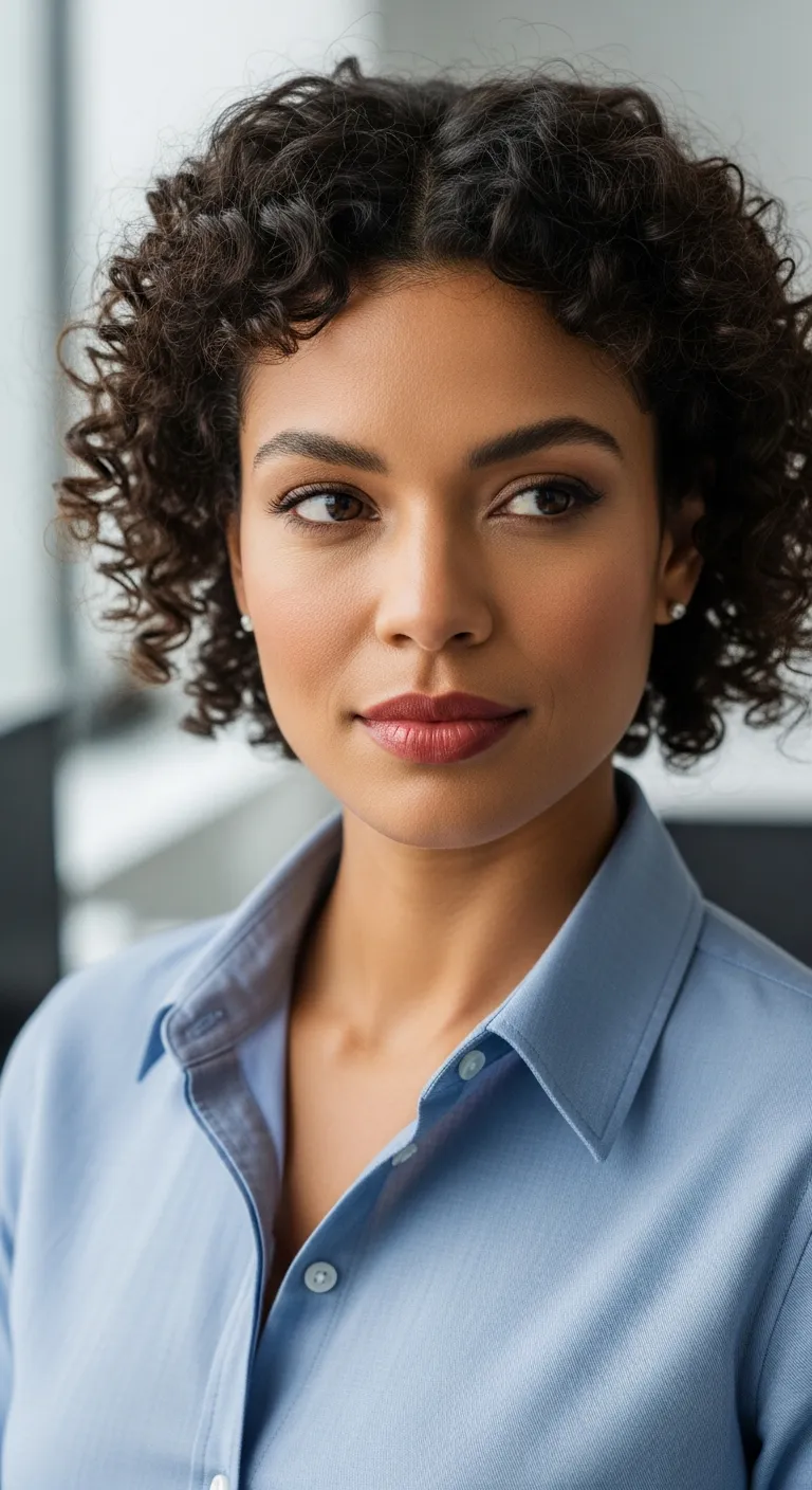 6. The Pinned-Back Curls: Simple and Secure