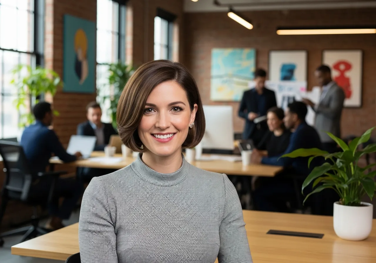 11. The Flipped Out Bob: Retro Chic