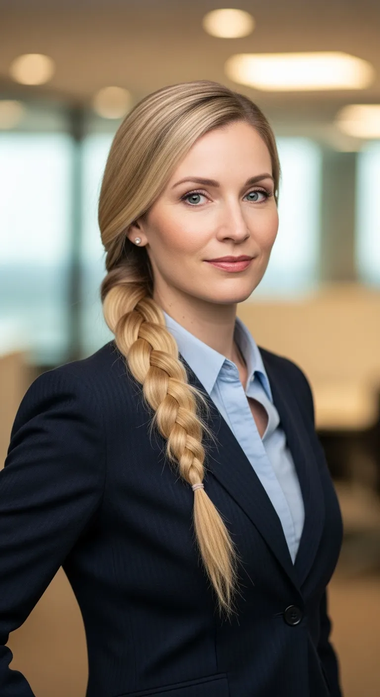 6. The French Braid: Classic and Versatile