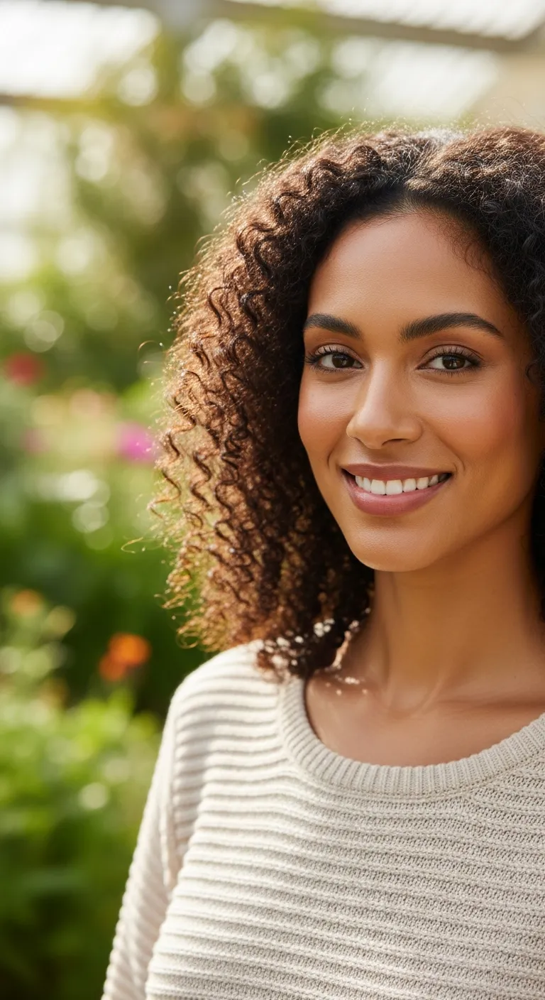 24. Deep Conditioned Curls: Healthy and Hydrated