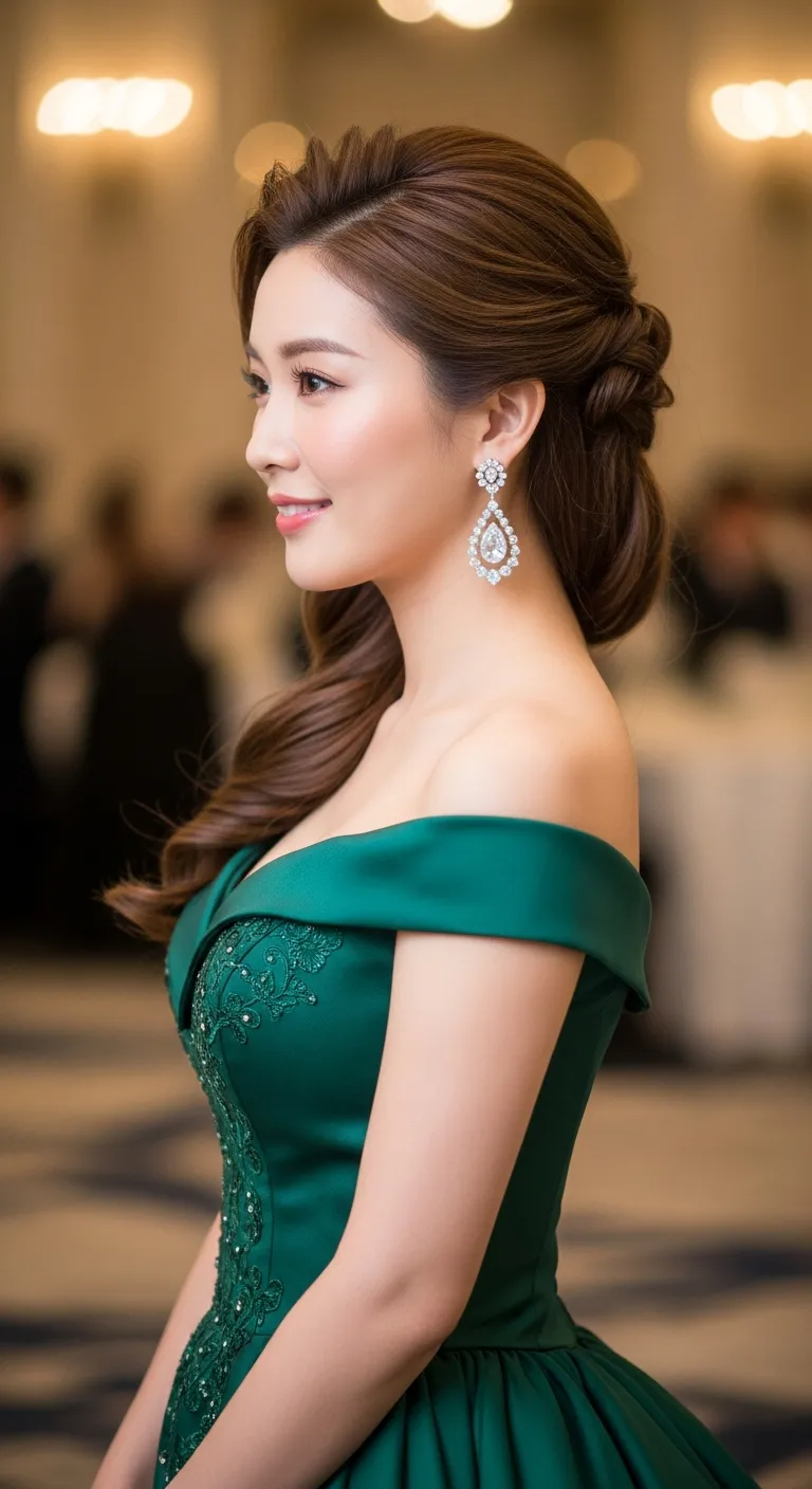 14. Twisted Updo: Unique and Elegant