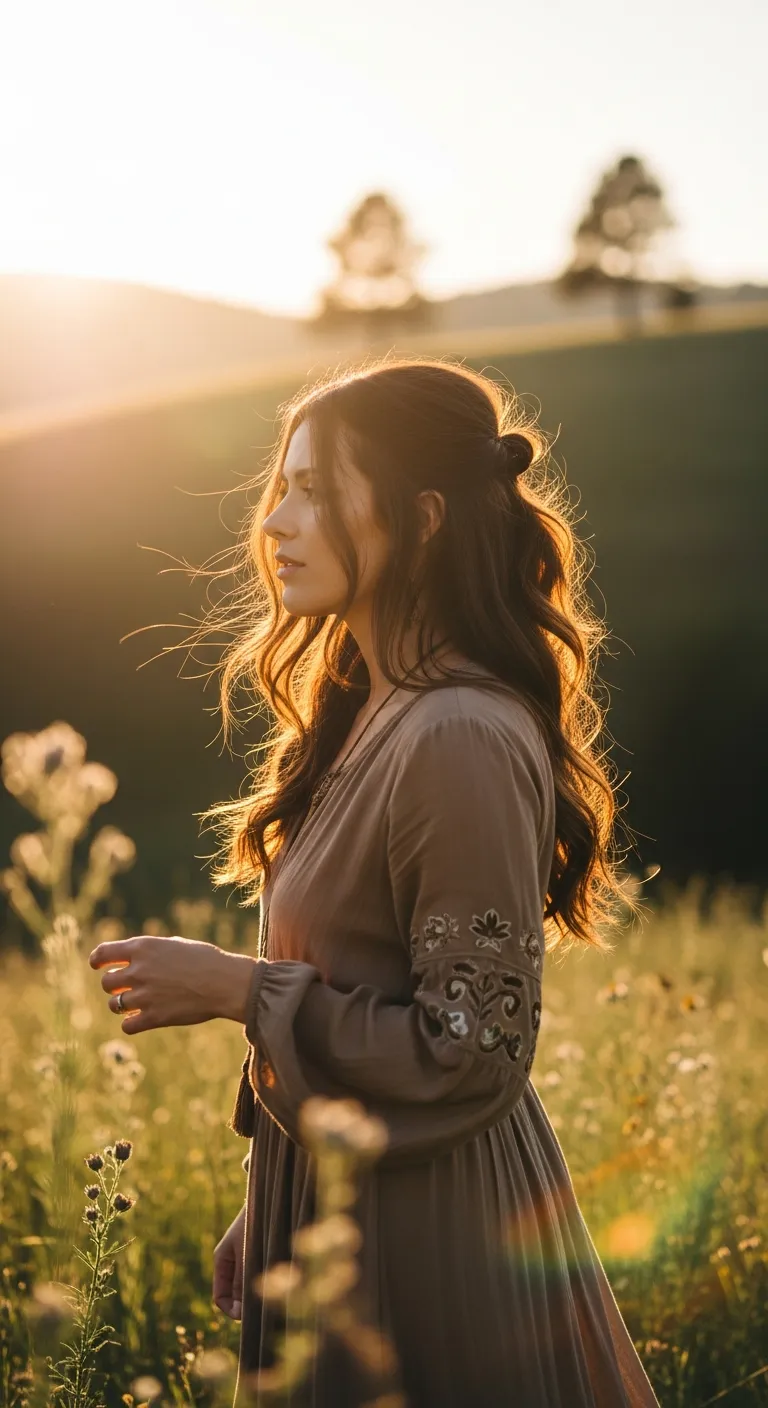 5. Half-Up Half-Down: The Best of Both Worlds