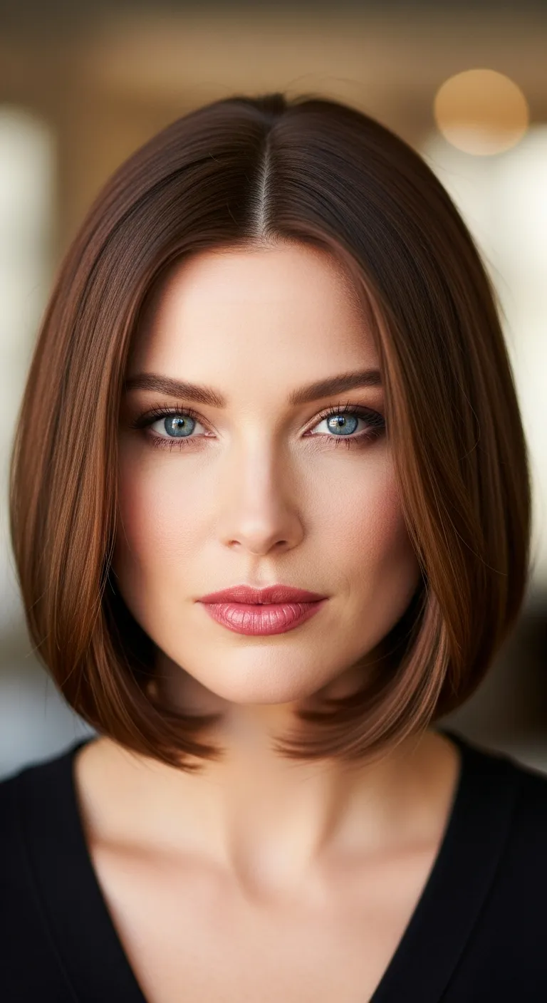 6. Chin-Length Bob: Proceed with Caution