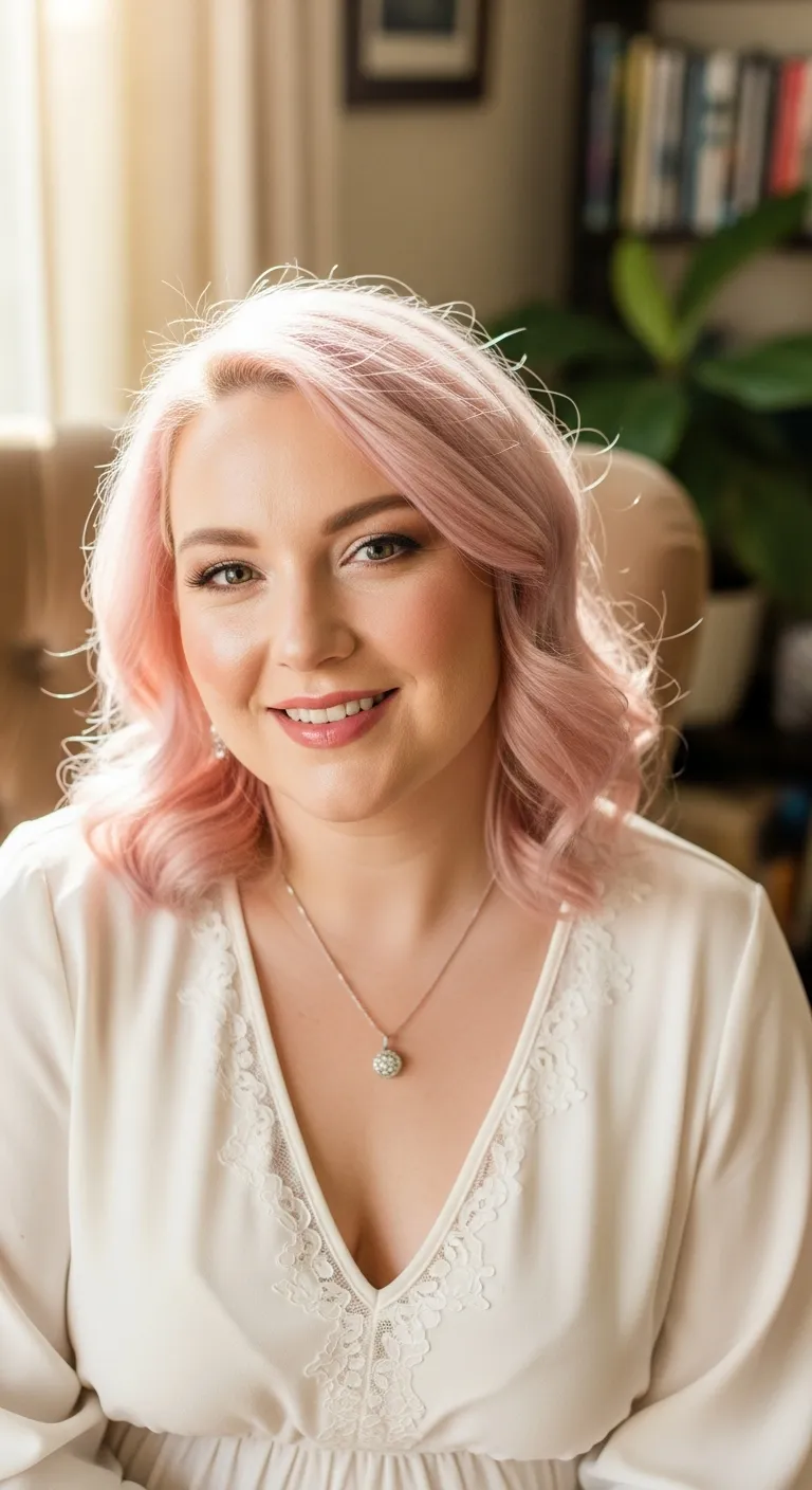 18. Pastel Pink: A Fun and Flirty Look