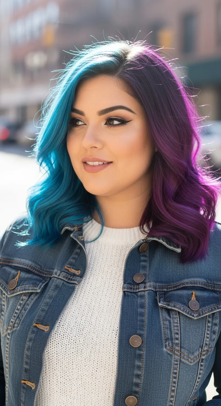 19. Two-Toned Hair: Expressing Your Creativity