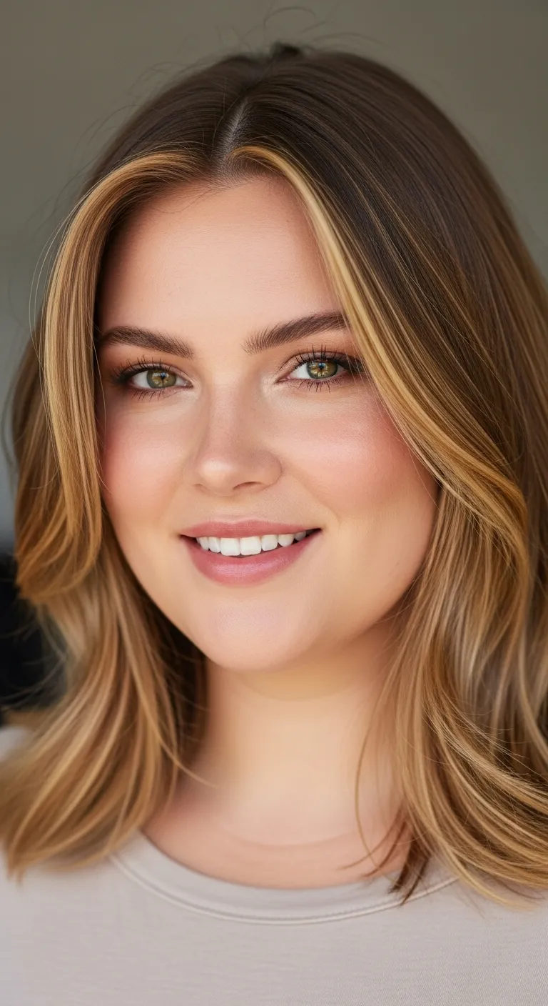 23. Face-Framing Highlights: Accentuate Your Features