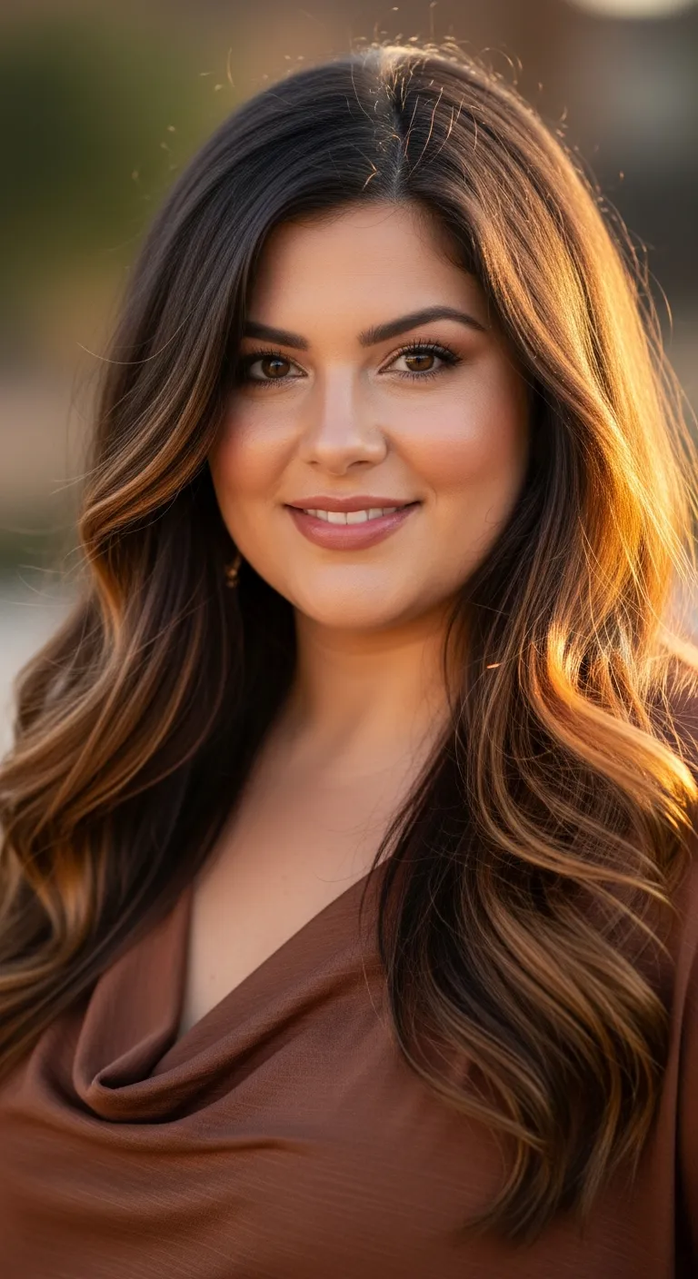 2. Caramel Highlights: Adding Dimension and Warmth