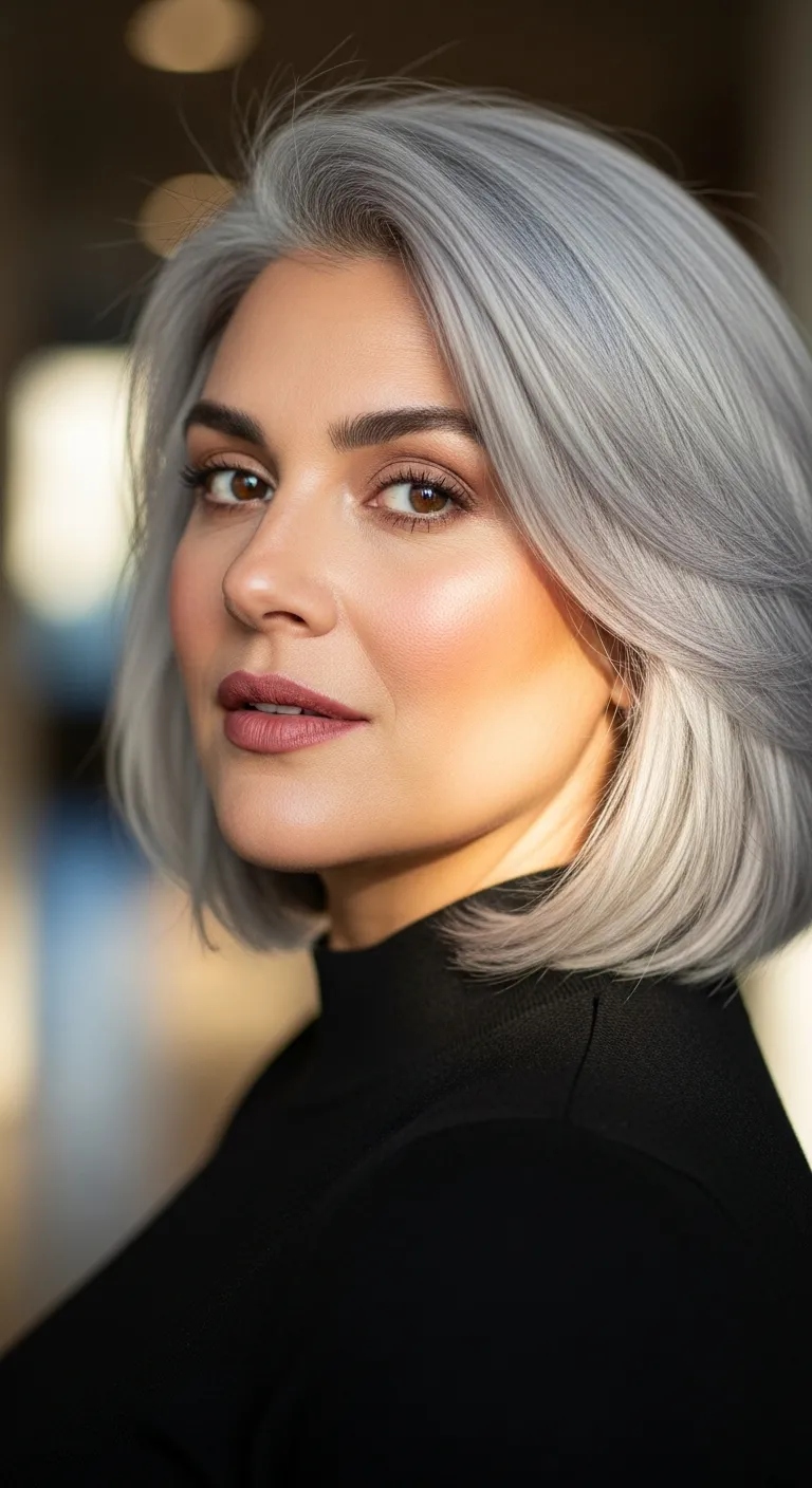 8. Silver Fox: Embracing Natural Gray