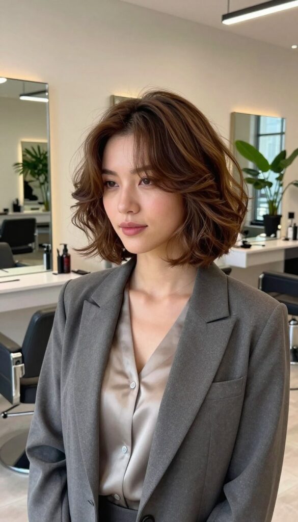 best short hair by texture