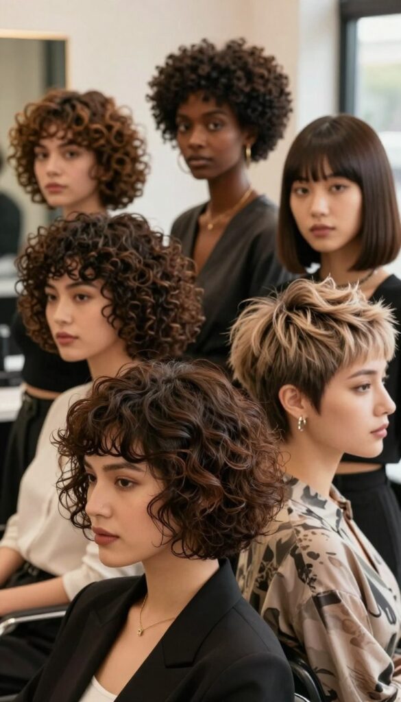 best short hairstyles for thick hair