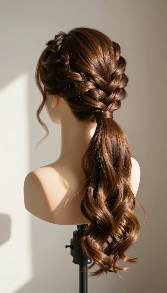 braided ponytail