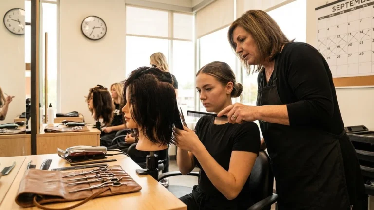 how long does it take to learn how to cut hair