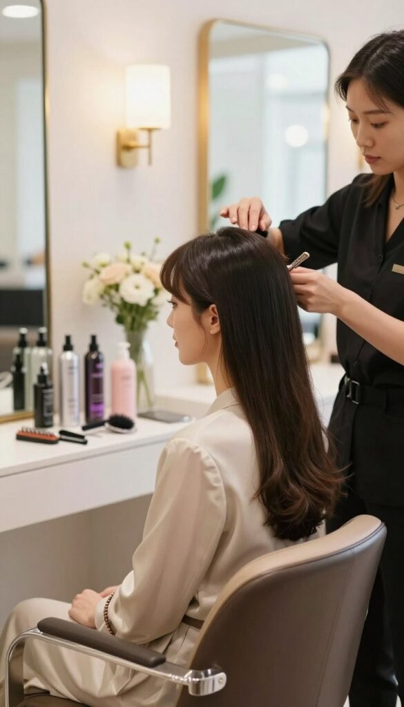 prep long-lasting hair