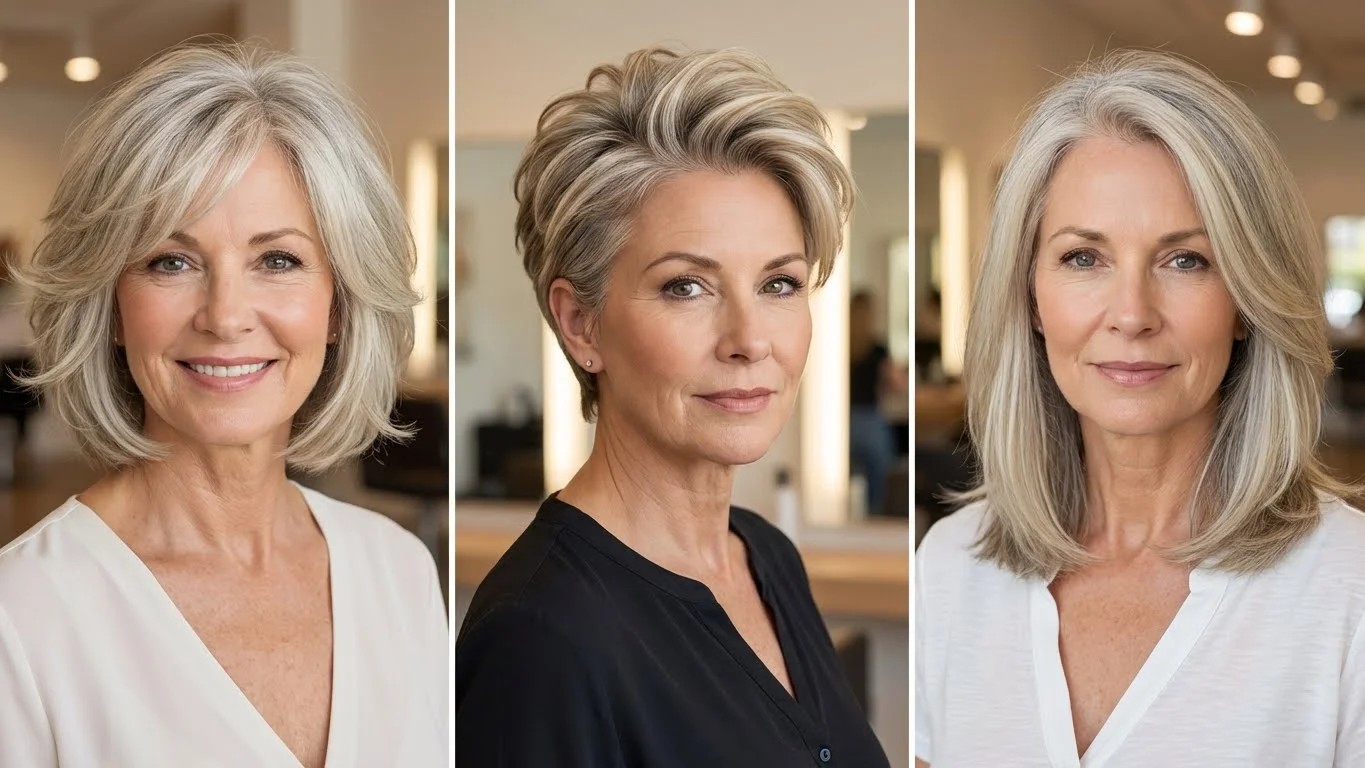 short hairstyles for women over 50
