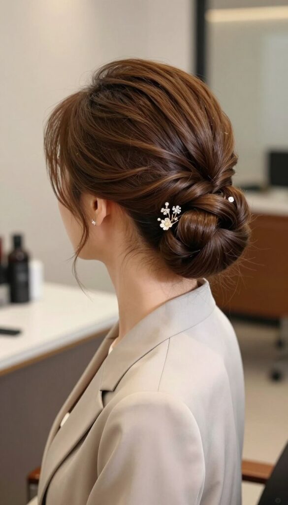 statement bun
