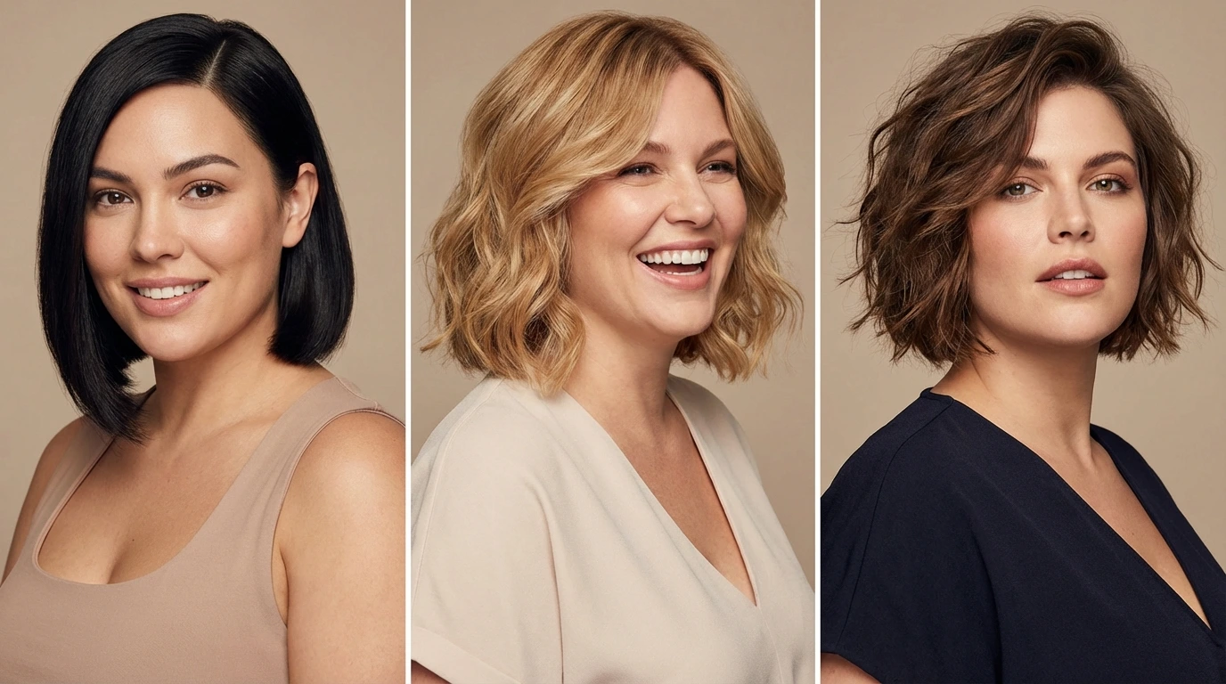 Bob Hairstyles for Plus Size Women