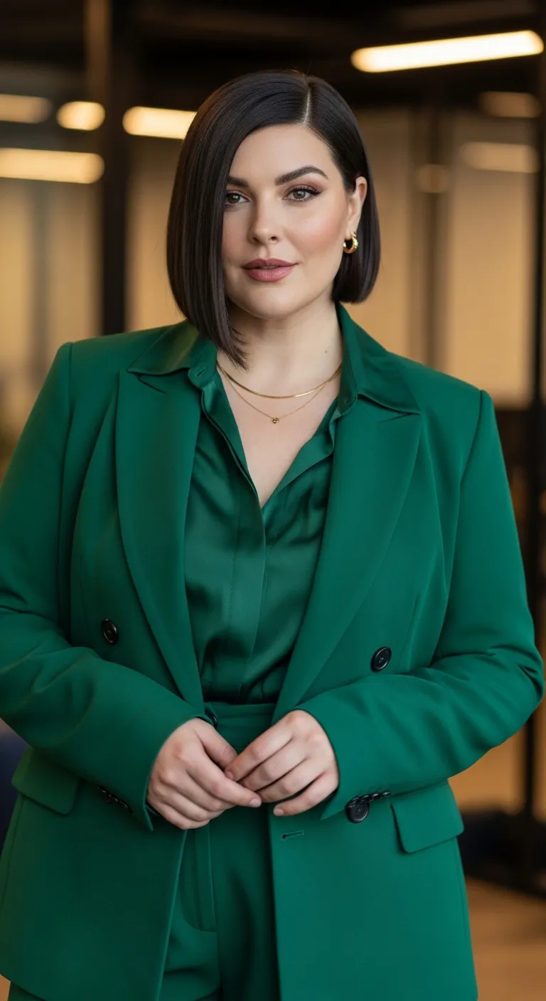 The Blunt Bob: Bold Simplicity