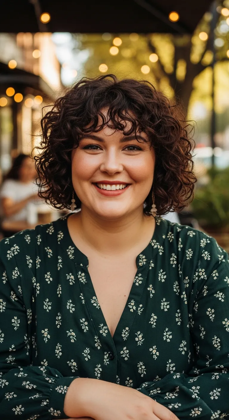 The Curly Bob: Embracing Natural Texture