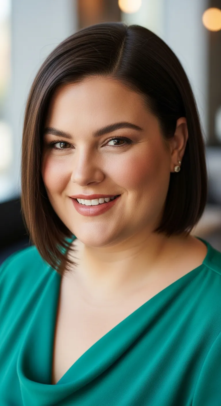 1. The Classic Chin-Length Bob