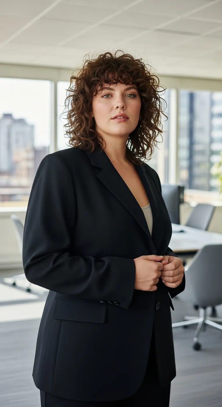 13. The Curly Shag: Effortless Texture