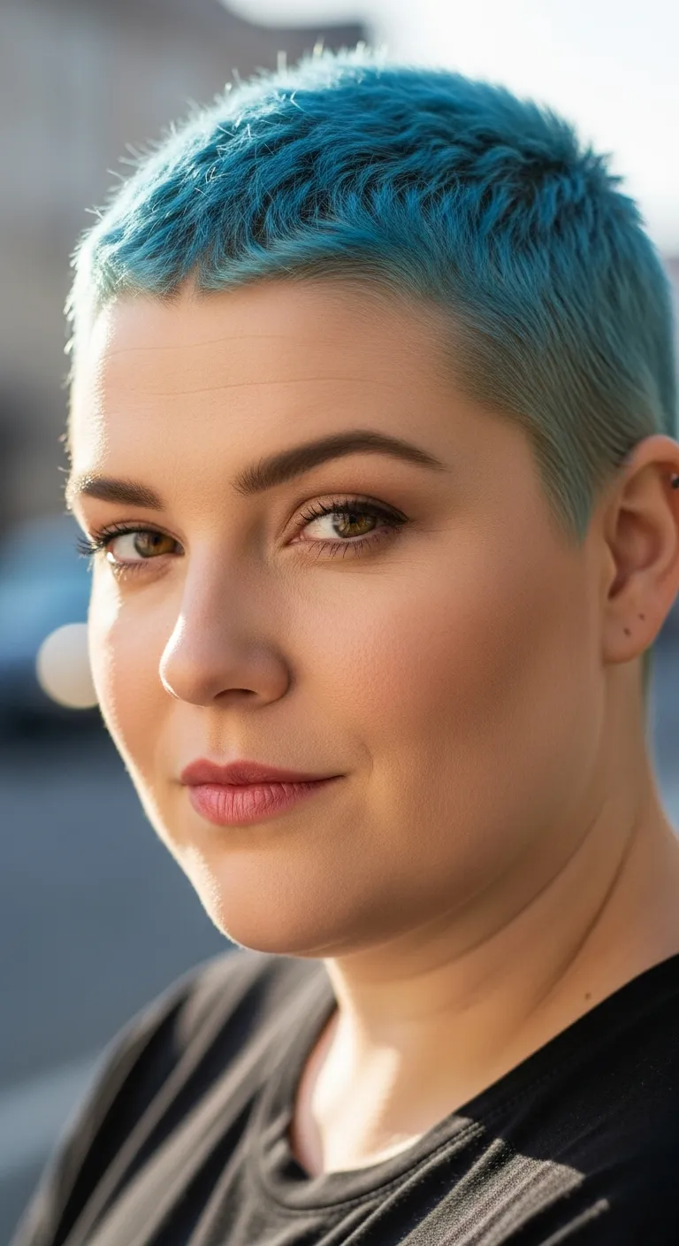 The Buzz Cut (Surprisingly Flattering!)