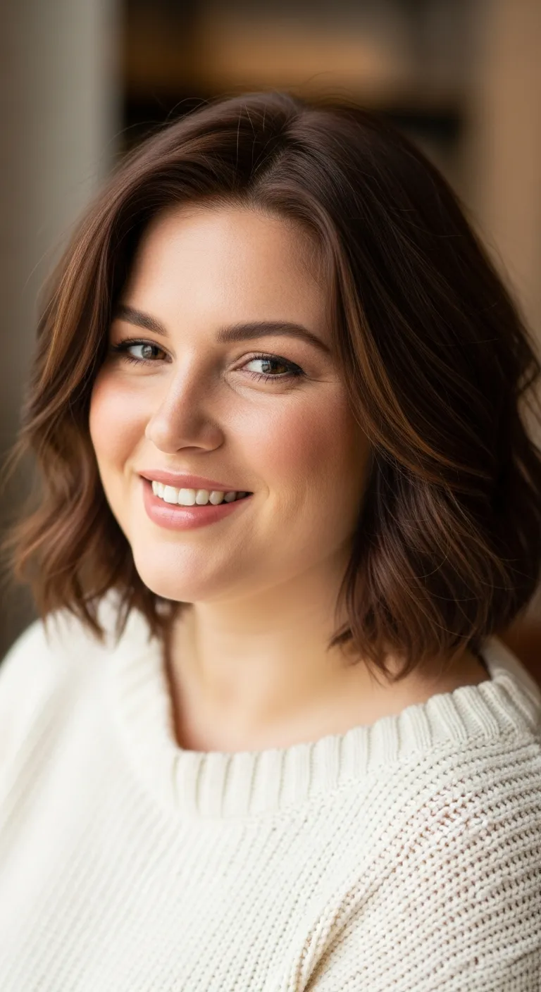 The Chin-Length Layered Cut