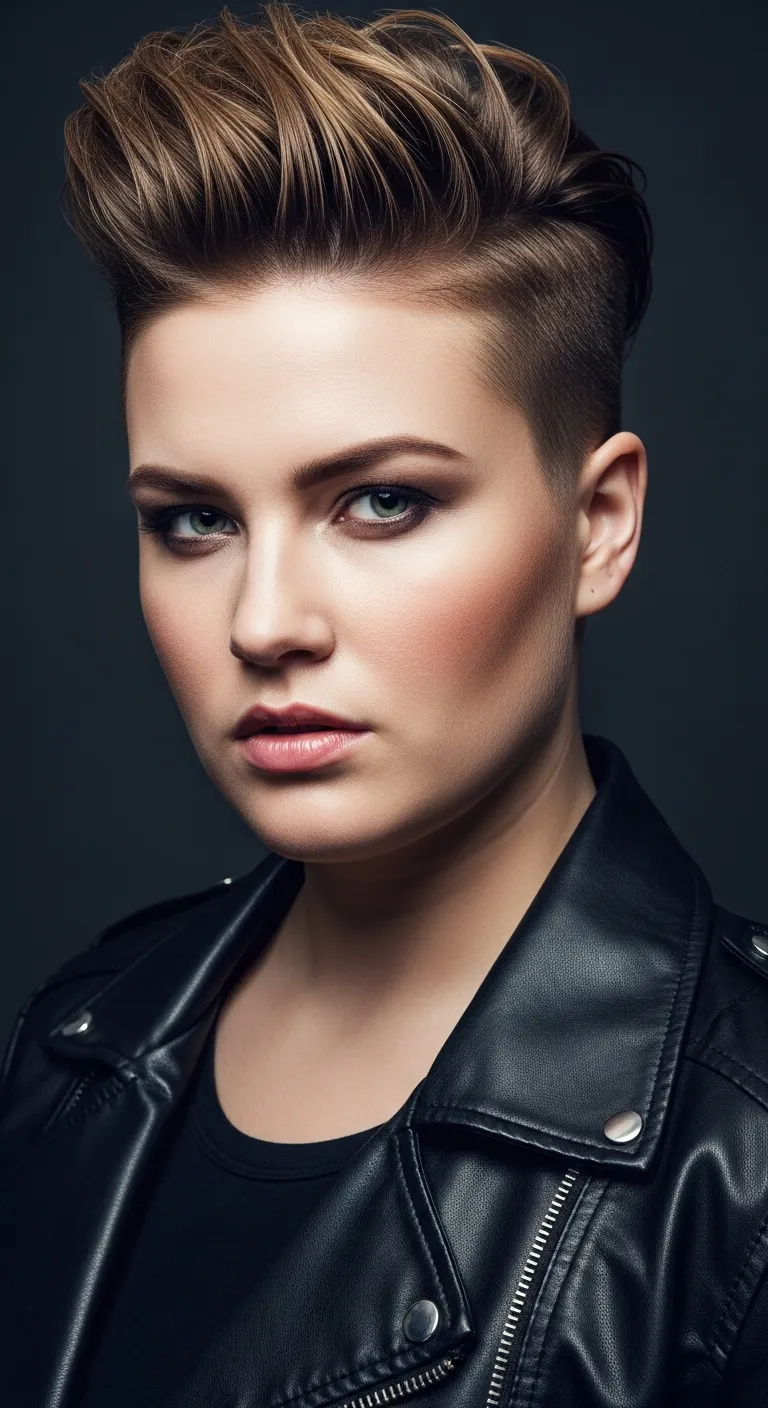 The Cropped Cut with Textured Top