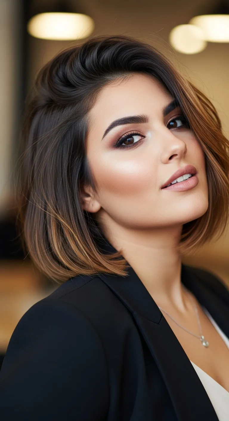 The Angled Bob with Lifted Roots