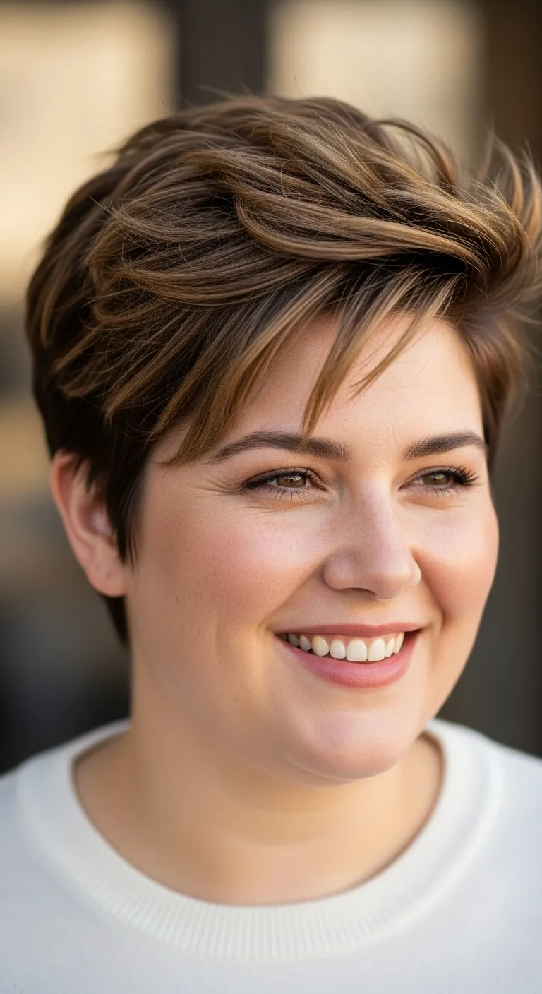 The Pixie Cut with Added Height