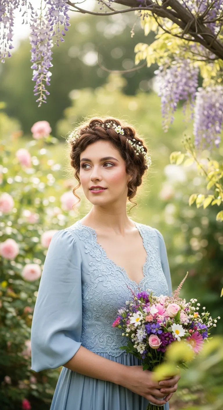 Twisted Crown Braid: Regal and Elegant